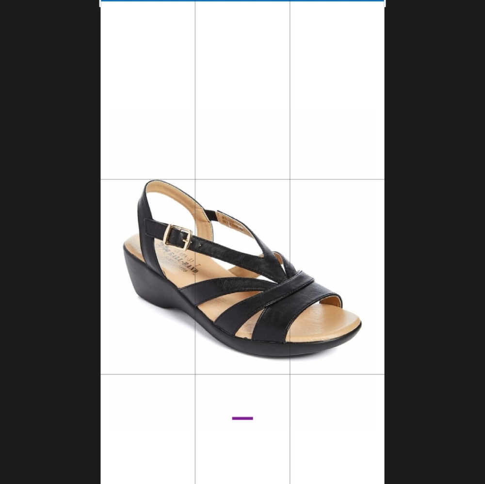 Black strappy Clara Sandal
